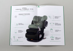 CYBEX – BABYARTIKEL
Icon-Illustration
CYBEX ist eine junge Firma, die in der Branche Babyartikel (Kinderwagen, -sitze, und
-tragehilfen) überdurchschnittliche Sicherheit und Qualität sowie unverwechselbares Design mit durchdachter Funktionalität...