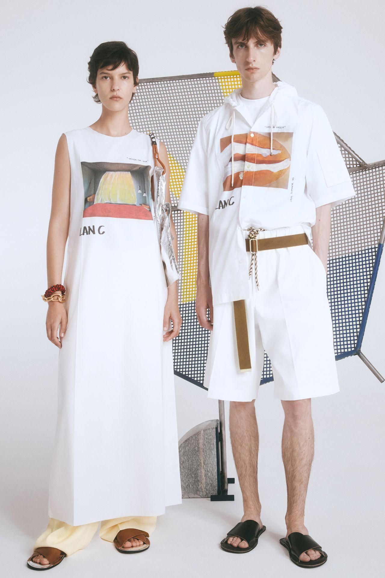 Image may contain Clothing Dress Fashion Adult Person Formal Wear Gown Beachwear Footwear and Shoe