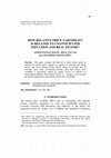 Research paper thumbnail of How Relative Price Variability is Related to Unanticipated Inflation and Real Income