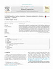 Research paper thumbnail of TOF-SIMS studies of surface chemistry of minerals subjected to flotation separation – A review