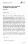 Research paper thumbnail of Towards Adaptation of Water Resource Systems to Climatic and Socio-Economic Change