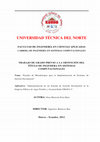 Research paper thumbnail of Estudio de metodologías para la implementación de Sistemas de Gestión Documental. Aplicativo: Implementación de un Sistema de Gestión Documental en la Empresa Pública de Agua Potable y Alcantarillado EMAPA-I