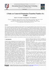Research paper thumbnail of A Study on Connected Domination Transition Number of a Graph