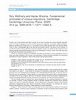 Research paper thumbnail of Tony McEnery and Vaclav Brezina. Fundamental principles of corpus linguistics. Cambridge: Cambridge University Press, 2022. 313 pp. ISBN 978-1-1071-1062-5
