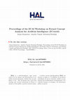 Research paper thumbnail of Proceedings of the ECAI Workshop on Formal Concept Analysis for Artificial Intelligence (FCA4AI), Montpellier