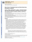 Research paper thumbnail of Role of corin in trophoblast invasion and uterine spiral artery remodelling in pregnancy