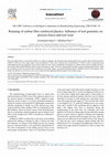 Research paper thumbnail of Reaming of carbon fibre reinforced plastics: Influence of tool geometry on process forces and tool wear