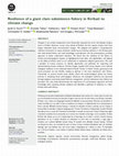 Research paper thumbnail of Resilience of a giant clam subsistence fishery in Kiribati to climate change
