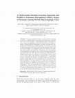 Research paper thumbnail of A Multi-modal Machine Learning Approach and Toolkit to Automate Recognition of Early Stages of Dementia Among British Sign Language Users