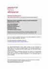 Research paper thumbnail of Real time motion estimation using a neural architecture implemented on GPUs