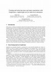Research paper thumbnail of Creating and retrieving tense and aspect annotation with GraphAnno, a lightweight tool for multi-level annotation