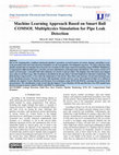 Research paper thumbnail of Machine Learning Approach Based on Smart Ball COMSOL Multiphysics Simulation for Pipe Leak Detection