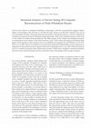Research paper thumbnail of Structural Analysis: A Tool for Testing 3D Computer Reconstructions of Thule Whalebone Houses