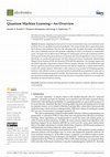 Research paper thumbnail of Quantum Machine Learning—An Overview