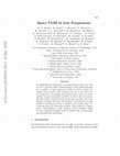 Research paper thumbnail of Space VLBI at low frequencies