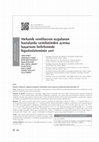 Research paper thumbnail of Effect of hypophosphatemia on weaning success from mechanical ventilation