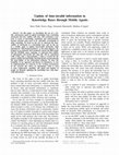 Research paper thumbnail of Update of time-invalid information in Knowledge Bases through Mobile Agents