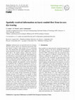 Research paper thumbnail of Spatially resolved information on karst conduit flow from in-cave dye tracing