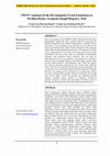 Research paper thumbnail of SWOT Analysis of the Development Event Promotion at Pavilion Batur, Geopark, Bangli Regency, Bali