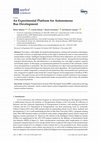 Research paper thumbnail of An Experimental Platform for Autonomous Bus Development