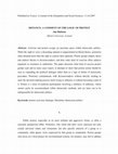 Research paper thumbnail of Defiance: A Comment on the Logic of Protest