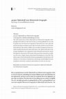 Research paper thumbnail of 40 jaar Tijdschrift voor Historische Geografie. Een terug- en vooruitblikkend overzicht