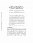 Research paper thumbnail of An Evaluation of Zero-Cost Proxies -- from Neural Architecture Performance to Model Robustness