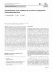 Research paper thumbnail of Standardization of the conditions for extraction of polyphenols from pomegranate peel