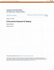 Research paper thumbnail of E-Procurement Framework for Shipping