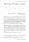 Research paper thumbnail of Uma proposta para a inclusão de tópicos de astronomia indígena brasileira nas aulas de Física do Ensino Médio