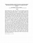 Research paper thumbnail of Optimasi dan Pemodelan Proses Recovery Flavor dari Limbah Industri Pengolahan Rajungan dengan Membran Reverse Osmosis