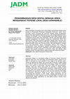 Research paper thumbnail of Pengembangan Desa Digital Sebagai Upaya Mengangkat Potensi Lokal Desa Karangrejo