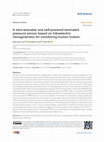 Research paper thumbnail of A skin-wearable and self-powered laminated pressure sensor based on triboelectric nanogenerator for monitoring human motion