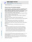 Research paper thumbnail of Genomic history of the Sardinian population