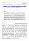 Research paper thumbnail of Investigating Teachers’ Perceptions of Facilitating Scientific Investigations