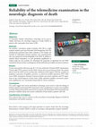 Research paper thumbnail of Reliability of the Telemedicine Examination in the Neurologic Diagnosis of Death