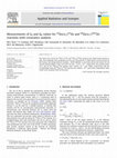 Research paper thumbnail of Measurements of k0 and Q0 values for 64Zn(n,γ)65Zn and 68Zn(n,γ)69mZn reactions with covariance analysis