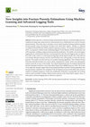 Research paper thumbnail of New Insights into Fracture Porosity Estimations Using Machine Learning and Advanced Logging Tools