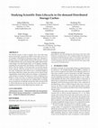 Research paper thumbnail of Studying Scientific Data Lifecycle in On-demand Distributed Storage Caches