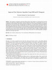 Research paper thumbnail of Improved View Selection Algorithm Using SOM and 0/1 Knapsack