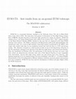 Research paper thumbnail of EUSO-TA – First results from a ground-based EUSO telescope