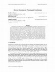Research paper thumbnail of Abstract Reasoning for Planning and Coordination