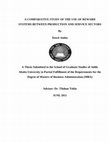 Research paper thumbnail of A Comparative Study of the Use of Reward Systems between Production and Service Sectors