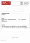 Research paper thumbnail of A flexible numerical framework for engineering - a Response Surface Modelling application