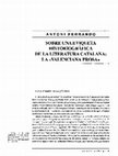 Research paper thumbnail of Sobre una etiqueta historiogràfica de la literatura catalana