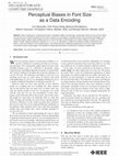 Research paper thumbnail of Perceptual Biases in Font Size as a Data Encoding