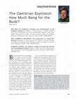 Research paper thumbnail of The rise of animals: Evolution and diversification of the kingdom animalia