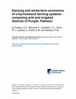 Research paper thumbnail of Dairying and Whole-farm Economics of Crop-livestock Farming Systems - Comparing Arid and Irrigated Districts of Punjab, Pakistan