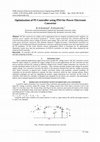Research paper thumbnail of Optimization of PI Controller using PSO for Power Electronic Converter