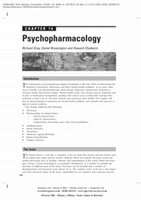 Research paper thumbnail of Psychopharmagy - From Art and Science of Mental Health Nursing